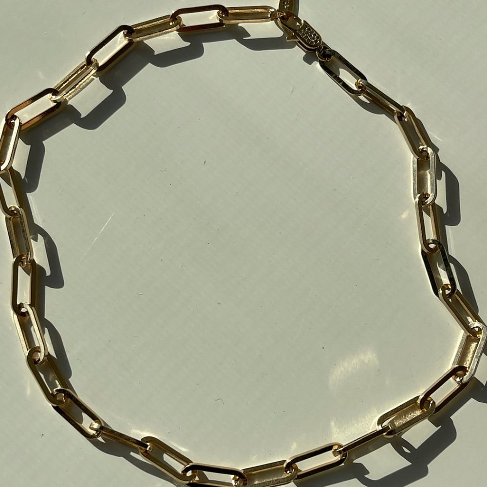 [SET OF 4] GOLD CHOKERS with adjustable clasps!